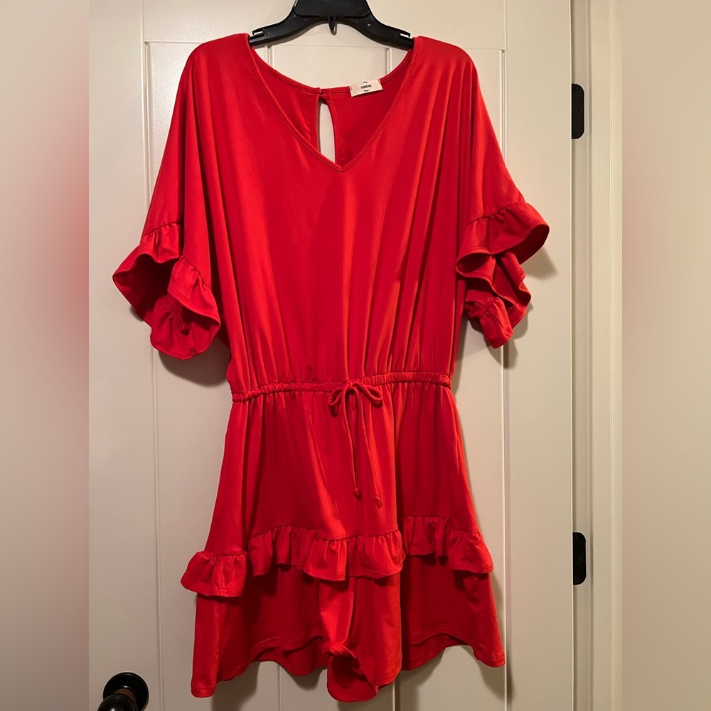 Entro Red Romper